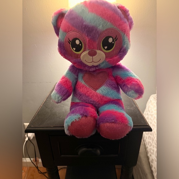 Build-A-Bear Other - Build-A-Bear Multicolor Striped Plush